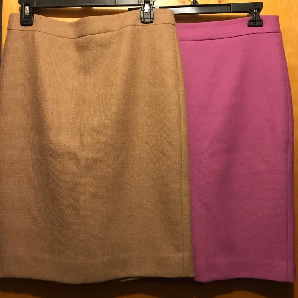 Set of J.Crew Wool No. 2 Pencil Skirts